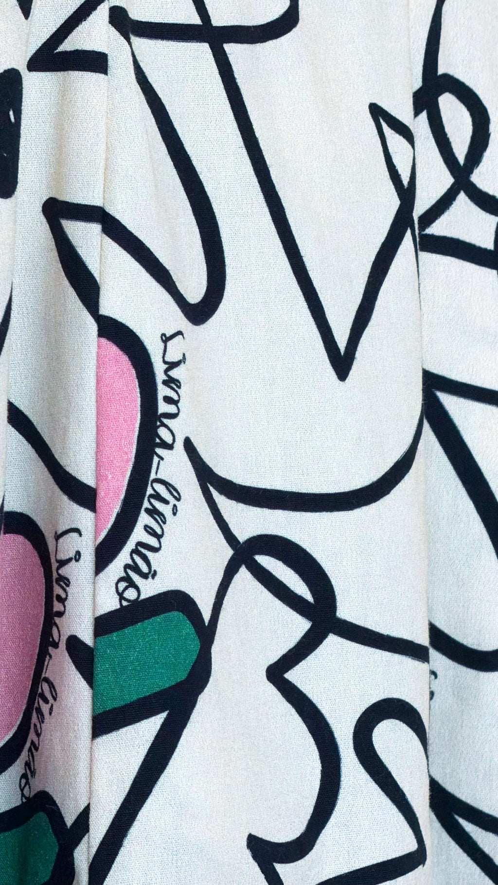 Abstract Floral Print Dress + Bloomers