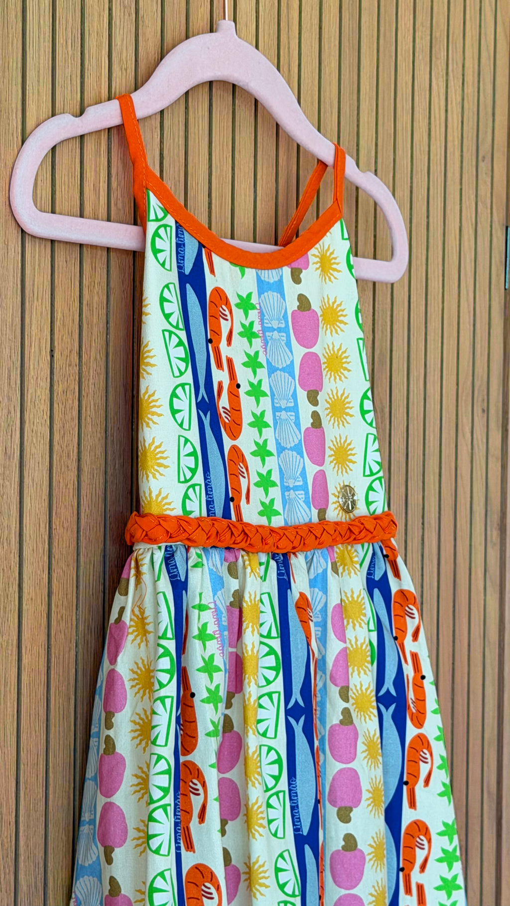 Ponta Negra Seaside Print Dress